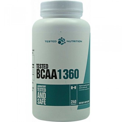 BCAA 1360 240 cápsulas Tested Nutrition